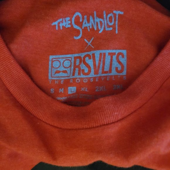 The Sandlot Squints Mens Tshirt Red Size Large Short Sleeve - Picture 5 of 5